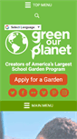 Mobile Screenshot of greenourplanet.org